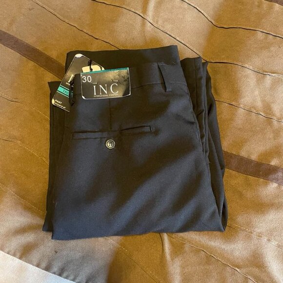 INC Men's size 30 stretch dress pants - Picture 2 of 2